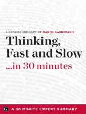 book Thinking, Fast and Slow by Daniel Kahneman