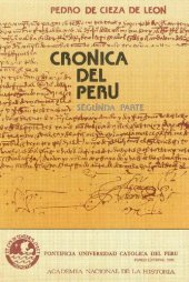 book Crónica del Perú. Segunda parte: Señorío de los incas