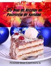 book 25 Días de Recetas de Pastelería de Navidad