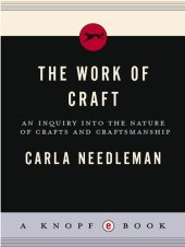 book The Work of Craft