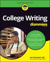 book College Writing For Dummies