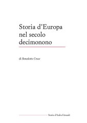 book Storia d’Europa nel secolo decimonono