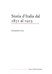 book Storia d’Italia dal 1871 al 1915