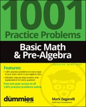 book Basic Math & Pre-Algebra: 1001 Practice Problems For Dummies (+ Free Online Practice)