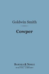 book Cowper: English Men of Letters Series