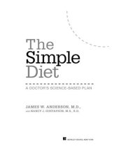 book The Simple Diet: A Doctor's Science-Based Plan