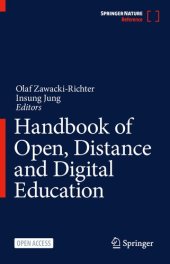 book Handbook of Open, Distance and Digital Education