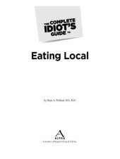 book The Complete Idiot's Guide to Eating Local