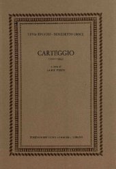 book Carteggio (1902-1953)