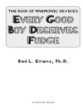 book Every Good Boy Deserves Fudge