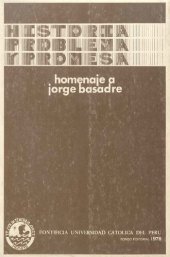 book Historia, problema y promesa. Homenaje a Jorge Basadre