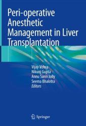 book Peri-operative Anesthetic Management in Liver Transplantation