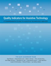 book Quality Indicators for Assistive Technology: A Comprehensive Guide to Assistive Technology Services