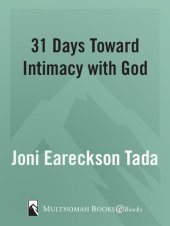 book 31 Days Toward Intimacy with God