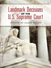 book Landmark Decisions of the U.S. Supreme Court