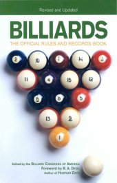 book Billiards, Revised and Updated: The Official Rules and Records Book