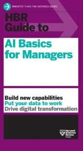 book HBR Guide to AI Basics for Managers