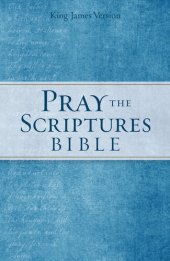 book KJV Pray the Scriptures Bible