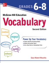 book McGraw-Hill Education Mastering Vocabulary Grades 6-8