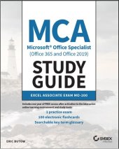 book MCA Microsoft Office Specialist (Office 365 and Office 2019) Study Guide: Excel Associate Exam MO-200