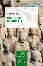 book L'Histoire Culturelle