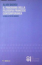 book Il panorama della filosofia francese contemporanea