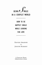 book Being Single in a Couple's World: How to Be Happily Single While Looking for Love