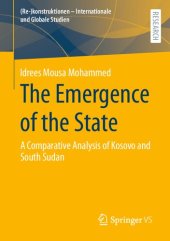 book The Emergence of the State: A Comparative Analysis of Kosovo and South Sudan