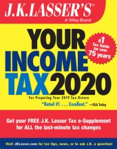 book J.K. Lasser's Your Income Tax 2020: For Preparing Your 2019 Tax Return