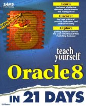 book Teach Yourself Oracle8 in 21 Days 