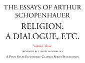 book Essay 3 - Religion- A Dialogue, Etc 