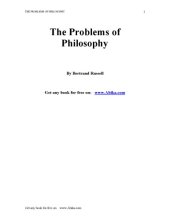 book The Problems Of Philosophy