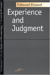 book Experience and Judgment 