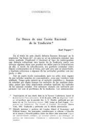 book En busca de una teorîa racional de la tradiciôn