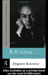 book R.D. Laing and the Paths of Anti-Psychiatry 