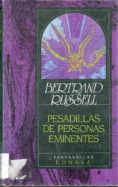 book Pesadillas de personas eminentes