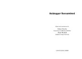 book Heidegger Reexamined