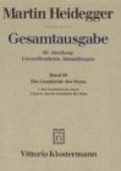 book Die Geschichte des Seyns