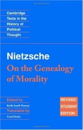 book On the Genealogy of Morality 