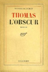 book Thomas l'Obscur