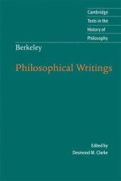 book Berkeley: Philosophical Writings 