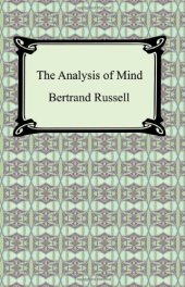 book The Analysis of Mind 