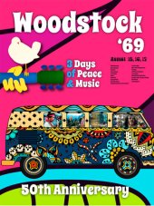 book Woodstock '69: 50th Anniversary