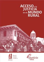 book Acceso la justicia en el mundo rural