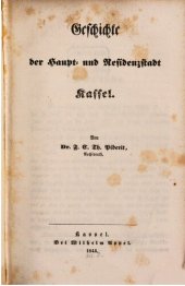 book Geschichte der Haupt- und Residenzstadt Kassel