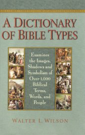 book A Dictionary of Bible Types