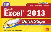 book Microsoft® Excel® 2013 QuickSteps