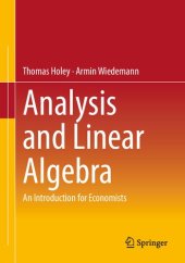 book Analysis and Linear Algebra: An Introduction for Economists