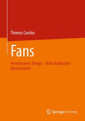 book Fans: Aerodynamic Design - Noise Reduction - Optimization