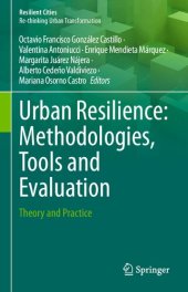 book Urban Resilience: Methodologies, Tools and Evaluation: Theory and Practice